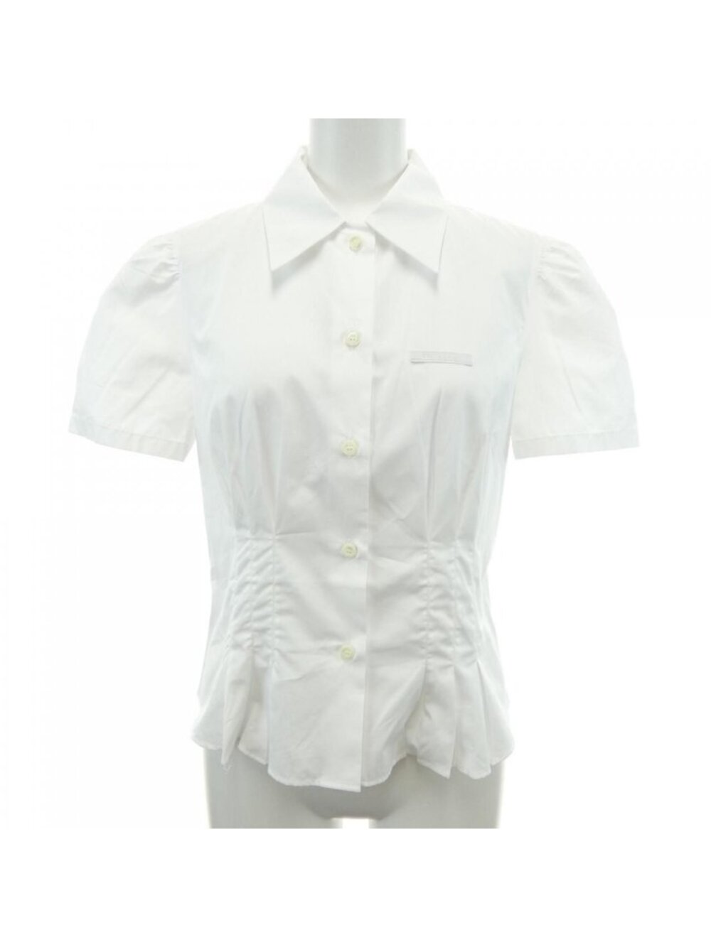 Prada Short Sleeve Poplin Shirt